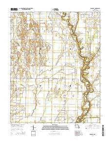 Broseley Missouri Current topographic map, 1:24000 scale, 7.5 X 7.5 Minute, Year 2015