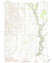 Broseley Missouri Historical topographic map, 1:24000 scale, 7.5 X 7.5 Minute, Year 1984