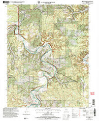 Brownfield Missouri Historical topographic map, 1:24000 scale, 7.5 X 7.5 Minute, Year 2004
