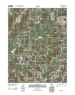 Browns Missouri Historical topographic map, 1:24000 scale, 7.5 X 7.5 Minute, Year 2012
