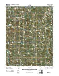 Brumley Missouri Historical topographic map, 1:24000 scale, 7.5 X 7.5 Minute, Year 2011