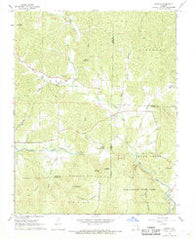 Brunot Missouri Historical topographic map, 1:24000 scale, 7.5 X 7.5 Minute, Year 1968