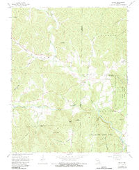 Brunot Missouri Historical topographic map, 1:24000 scale, 7.5 X 7.5 Minute, Year 1968