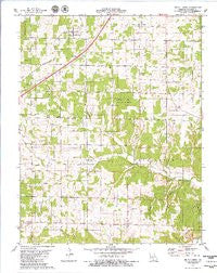 Brush Creek Missouri Historical topographic map, 1:24000 scale, 7.5 X 7.5 Minute, Year 1979