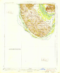 Brussels Illinois Historical topographic map, 1:62500 scale, 15 X 15 Minute, Year 1931