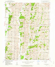 Bucklin NW Missouri Historical topographic map, 1:24000 scale, 7.5 X 7.5 Minute, Year 1949