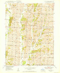 Bucklin NW Missouri Historical topographic map, 1:24000 scale, 7.5 X 7.5 Minute, Year 1950
