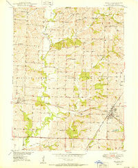 Bucklin Missouri Historical topographic map, 1:24000 scale, 7.5 X 7.5 Minute, Year 1950