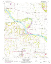 Buckner Missouri Historical topographic map, 1:24000 scale, 7.5 X 7.5 Minute, Year 1965