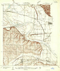 Buckner Missouri Historical topographic map, 1:24000 scale, 7.5 X 7.5 Minute, Year 1935