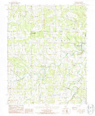 Bucyrus Missouri Historical topographic map, 1:24000 scale, 7.5 X 7.5 Minute, Year 1987