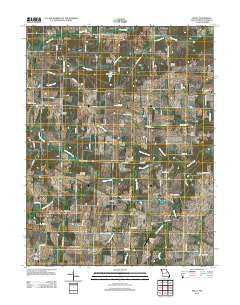 Buell Missouri Historical topographic map, 1:24000 scale, 7.5 X 7.5 Minute, Year 2012