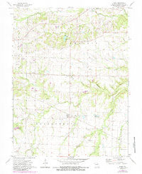 Buell Missouri Historical topographic map, 1:24000 scale, 7.5 X 7.5 Minute, Year 1973