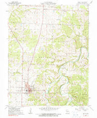 Buffalo Missouri Historical topographic map, 1:24000 scale, 7.5 X 7.5 Minute, Year 1961