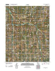 Buffalo NW Missouri Historical topographic map, 1:24000 scale, 7.5 X 7.5 Minute, Year 2011