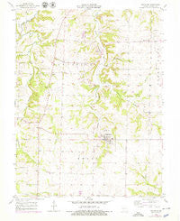 Bunceton Missouri Historical topographic map, 1:24000 scale, 7.5 X 7.5 Minute, Year 1953
