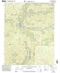 Bunker Missouri Historical topographic map, 1:24000 scale, 7.5 X 7.5 Minute, Year 1999