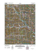 Bunker Hill Missouri Historical topographic map, 1:24000 scale, 7.5 X 7.5 Minute, Year 2012
