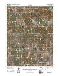 Burksville Missouri Historical topographic map, 1:24000 scale, 7.5 X 7.5 Minute, Year 2012