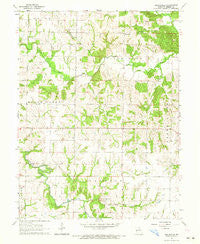 Burksville Missouri Historical topographic map, 1:24000 scale, 7.5 X 7.5 Minute, Year 1964