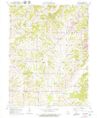 Burton Missouri Historical topographic map, 1:24000 scale, 7.5 X 7.5 Minute, Year 1953