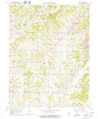 Burton Missouri Historical topographic map, 1:24000 scale, 7.5 X 7.5 Minute, Year 1953