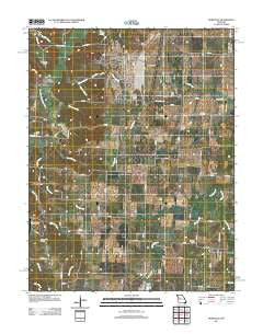 Burtville Missouri Historical topographic map, 1:24000 scale, 7.5 X 7.5 Minute, Year 2011