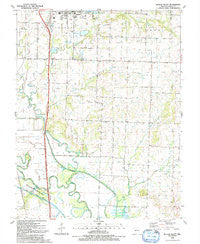 Butler South Missouri Historical topographic map, 1:24000 scale, 7.5 X 7.5 Minute, Year 1991