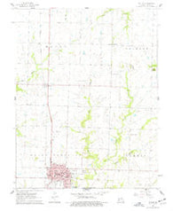 Butler Missouri Historical topographic map, 1:24000 scale, 7.5 X 7.5 Minute, Year 1961