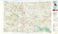 Butler Missouri Historical topographic map, 1:100000 scale, 30 X 60 Minute, Year 1981