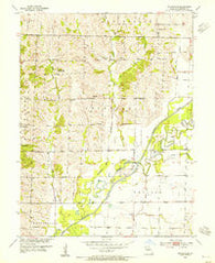 Bynumville Missouri Historical topographic map, 1:24000 scale, 7.5 X 7.5 Minute, Year 1953