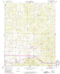 Cabool NW Missouri Historical topographic map, 1:24000 scale, 7.5 X 7.5 Minute, Year 1951