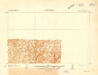 Cabool Missouri Historical topographic map, 1:48000 scale, 15 X 15 Minute, Year 1937