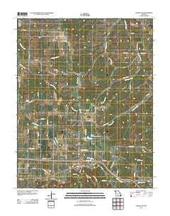 Cabool NW Missouri Historical topographic map, 1:24000 scale, 7.5 X 7.5 Minute, Year 2011