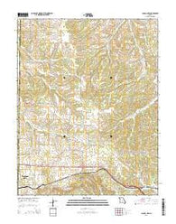 Cabool NW Missouri Current topographic map, 1:24000 scale, 7.5 X 7.5 Minute, Year 2015