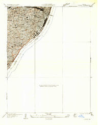 Cahokia Illinois Historical topographic map, 1:24000 scale, 7.5 X 7.5 Minute, Year 1933