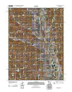 Cainsville Missouri Historical topographic map, 1:24000 scale, 7.5 X 7.5 Minute, Year 2012