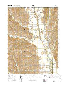 Cainsville Missouri Current topographic map, 1:24000 scale, 7.5 X 7.5 Minute, Year 2015