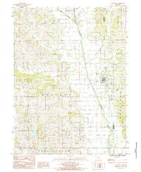 Cainsville Missouri Historical topographic map, 1:24000 scale, 7.5 X 7.5 Minute, Year 1984
