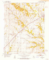 Calhoun West Missouri Historical topographic map, 1:24000 scale, 7.5 X 7.5 Minute, Year 1953