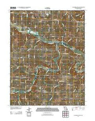 California South Missouri Historical topographic map, 1:24000 scale, 7.5 X 7.5 Minute, Year 2011