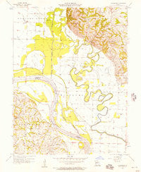 Cambridge Missouri Historical topographic map, 1:24000 scale, 7.5 X 7.5 Minute, Year 1956