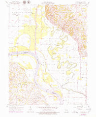Cambridge Missouri Historical topographic map, 1:24000 scale, 7.5 X 7.5 Minute, Year 1956