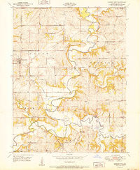 Camden Point Missouri Historical topographic map, 1:24000 scale, 7.5 X 7.5 Minute, Year 1951