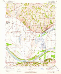 Camden Missouri Historical topographic map, 1:24000 scale, 7.5 X 7.5 Minute, Year 1950
