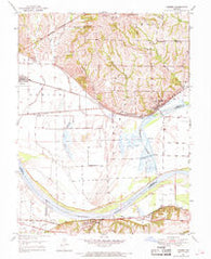 Camden Missouri Historical topographic map, 1:24000 scale, 7.5 X 7.5 Minute, Year 1950