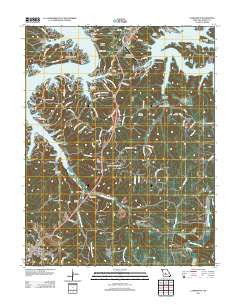 Camdenton Missouri Historical topographic map, 1:24000 scale, 7.5 X 7.5 Minute, Year 2011