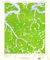 Camdenton Missouri Historical topographic map, 1:24000 scale, 7.5 X 7.5 Minute, Year 1959