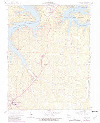 Camdenton Missouri Historical topographic map, 1:24000 scale, 7.5 X 7.5 Minute, Year 1959