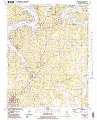 Camdenton Missouri Historical topographic map, 1:24000 scale, 7.5 X 7.5 Minute, Year 1983